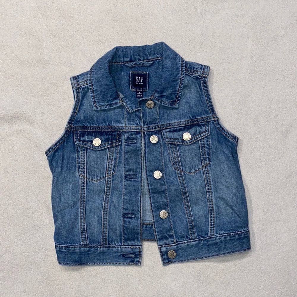 Girls Gap Jean vest